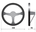 Sparco Steering Wheel 325 Suede Black