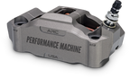 Performance Machine 125 x 4 Race Series Radial Mount Caliper with ARC - Left - Gunmetal Grey