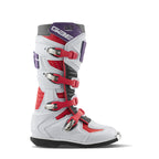 Gaerne GXJ Boot White/Red/Purple Size Youth - 6.5