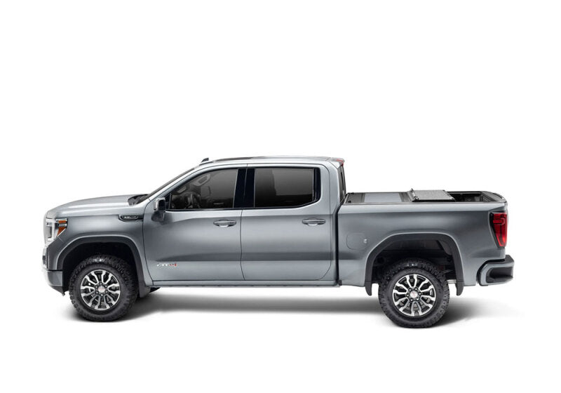 UnderCover 19-23 Chevy/GMC Silverado/Sierra 69.6in Fusion Bed Cover - North Sky Blue Metallic