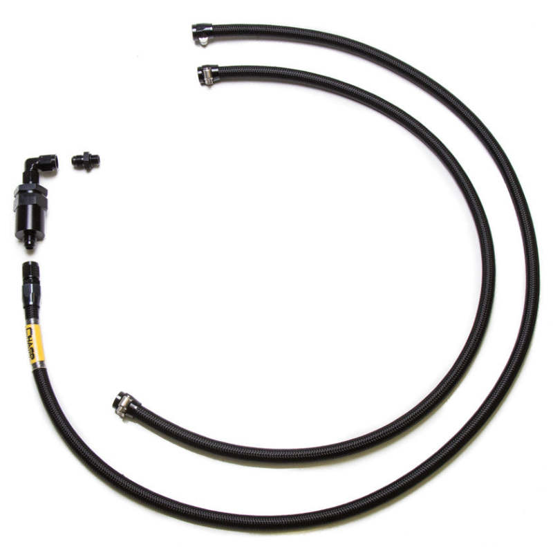 Chase Bays Nissan 240SX S13/S14/S15 w/1JZ-GTE/2JZ-GTE (w/OEM Fuel Rail/Stock FPR) Fuel Line Kit