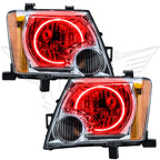 Oracle 05-14 Nissan Xterra LED Headlight Halo Kit - Red