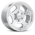 Mickey Thompson Canyon Polished Wheel - 15X12 5X4.5 BP 3.63in BS -73 Offset 78.1mm Bore - 274622