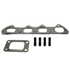 B Series AC PS Compatible T3 .63 Turbo Manifold Kit GSR B16 B18 B20 For Civic EG EK DC2 - Bull Boost Performance