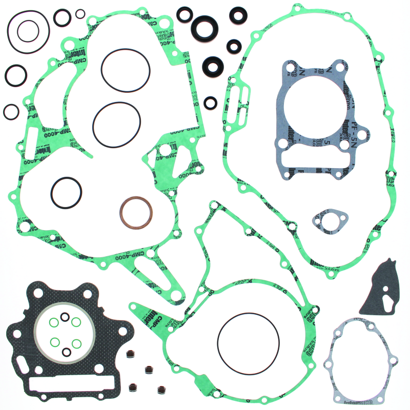 QuadBoss 93-00 Honda TRX300EX FourTrax Complete Gasket Set w/ Oil Seal