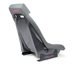 NRG GT Retro Bucket Seat -Gunmetal PVC Leather Gunmetal Stitching Multicolor Fiberglass Back Glitter