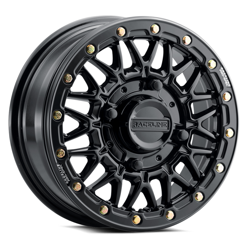 Raceline A15 Omega 15x7in / 4x156 BP / 38mm Offset / 132.5mm Bore - Gloss Black