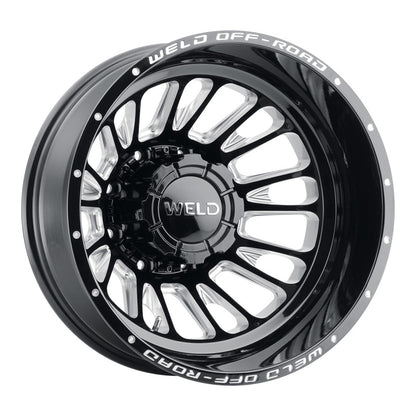 Weld Off-Road W121 20X8.25 Scorch Outer 8X165.1 ET-240 BS-4.67 Gloss Black MIL 121.6