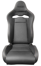 Sparco Seat SPX Special Edition Black/Red w/ Matte Carbon Shell - Left