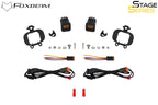 Diode Dynamics 21-24 Nissan Armada SSC1 LED Fog Light Kit (6000K) White SAE Fog - Cool White