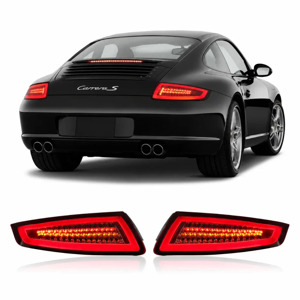 Porsche 911 997 LED Tail Lights with Daytime Running Lights 2005-2008