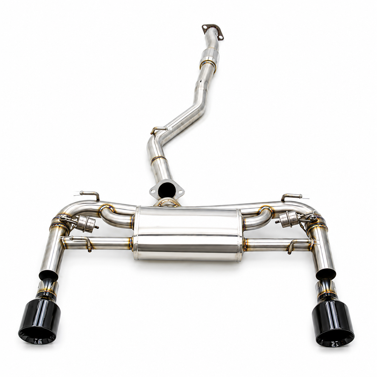 Stainless T304 Valved Catback Exhaust System for Subaru BRZ ZC6 2.0L by Stratec Systems