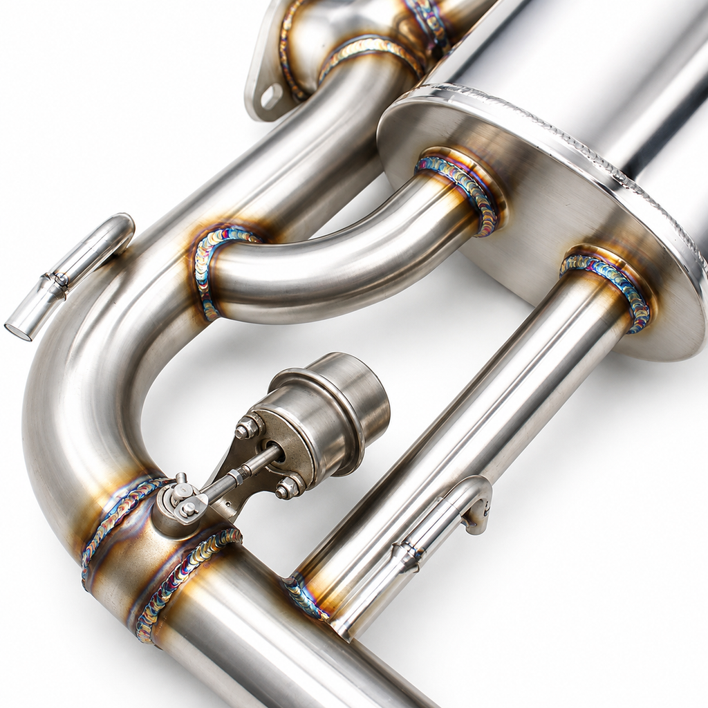 Stainless T304 Valved Catback Exhaust System for Subaru BRZ ZC6 2.0L by Stratec Systems