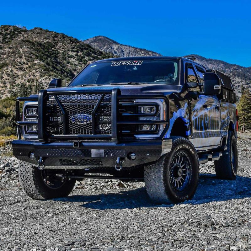 Westin 2023+ Ford F250/F350 HDX Bandit Front Bumper - Textured Black