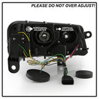 Spyder 05-08 Audi A6 Projector Headlights - (PRO-YD-ADA605V3-SEQ-BK)