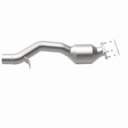 MagnaFlow 10-11 Cayenne V8 4.8 OEM Underbody Direct Fit Converter