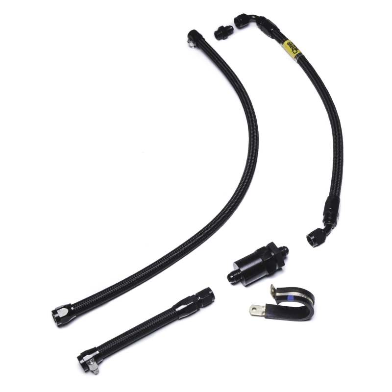 Chase Bays Nissan 240SX S13/S14/S15 w/KA24DE/SR20DET (w/HKS Rail/Aftermarket FPR) 08AN Fuel Line Kit