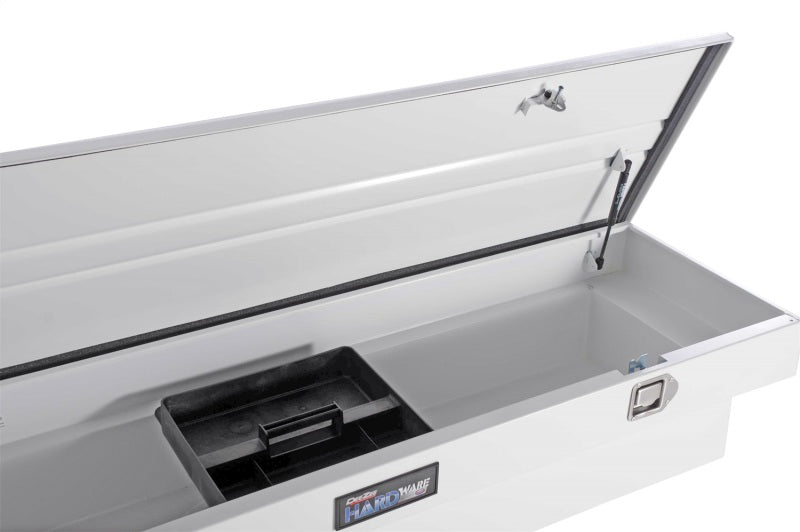 Deezee Universal Tool Box - Hardware Crossover - Single Lid White