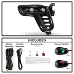 Spyder Dodge Durango 21-24 OEM Style LED Fog Lights w/Switch (FL-DDU2021-LED-C)