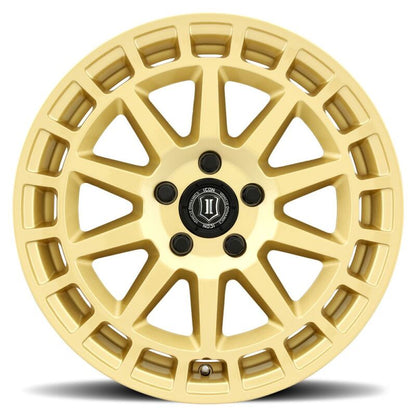 ICON Journey - 17x8 / 5x4.5 / +38mm / 6in BS - Gloss Gold Wheel