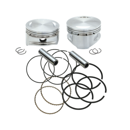 S&S Cycle 86-03 XL 4in x 4-5/8in Piston Set - .010in