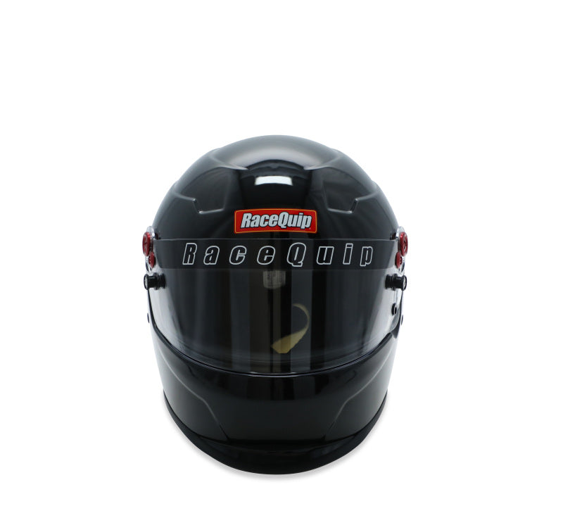 RaceQuip PRO25 SA2025 GLBLK XSM HELMET