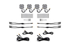Diode Dynamics Rock Light - Amber/White- M8 Add-On 4-Pack