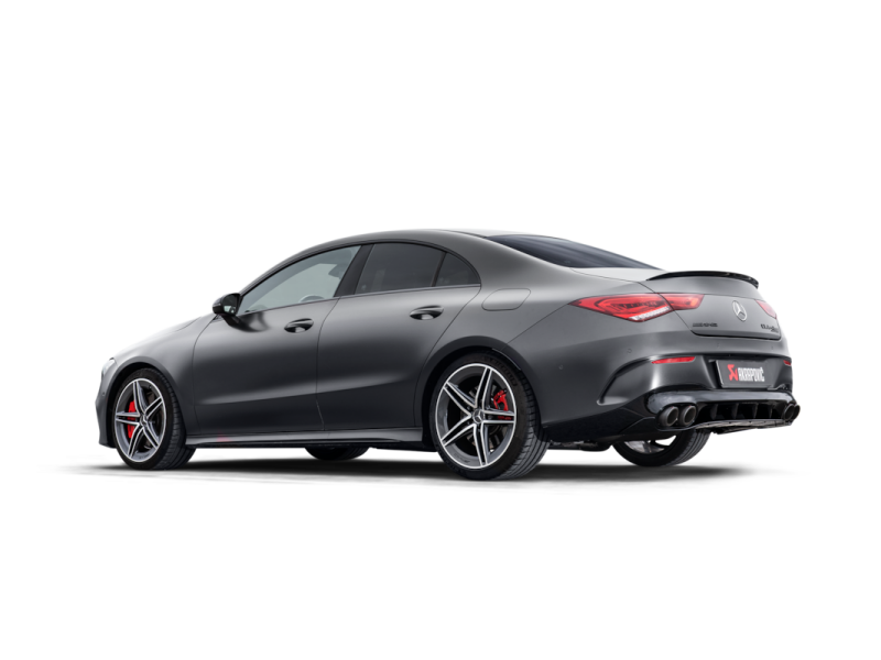 Akrapovic 2024+ Mercedes-AMG CLA 45 / CLA 45 S (C118/x118) Evo Line Cat Back (Titanium) w/ CF Tips