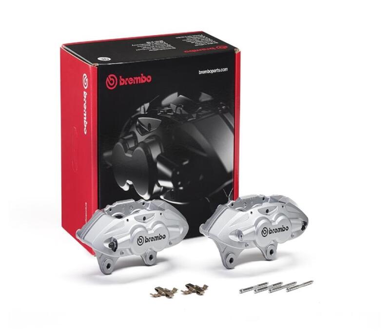 Brembo OE 16-21 BMW M2/15-18 M3/15-20 M4 Hydraulic Front X-Style Brake Calipers - Silver