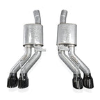 Stainless Works 22-25 Cadillac CT5-V Blackwing Axle Back Exhaust - Black Chrome Tips