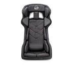 NRG FIA Competition Seat w/ Head Containment & Comp Fabric FIA Velcro Paddings - Thin Cushion (Blk)