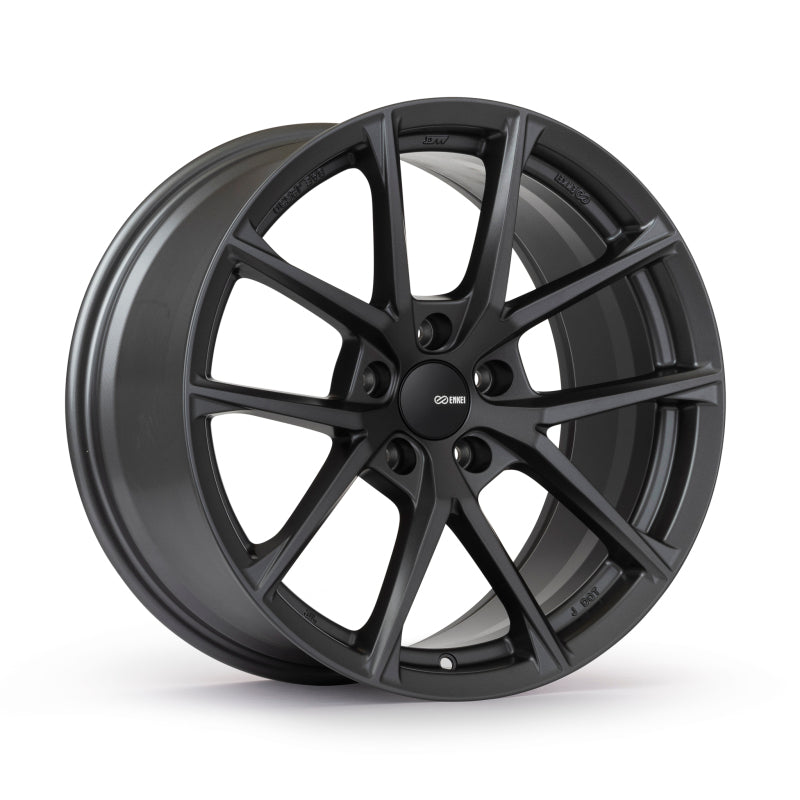 Enkei Helix 18x8 / 5x114.3 Bolt Pattern / 45mm Offset / 72.6mm Bore - Gloss Gunmetal Wheel