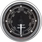 AutoMeter Chrono 2-1/16in 120-280 Degree Temperature Digital Stepper Motor Gauge - Chrome