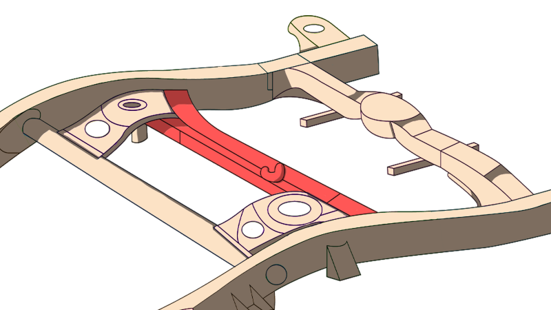 Rust Buster 1996-2002 Toyota 4Runner Track Bar Crossmember