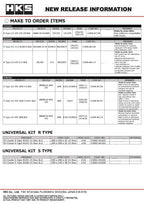 HKS R Type O/C KIT S15 BLK