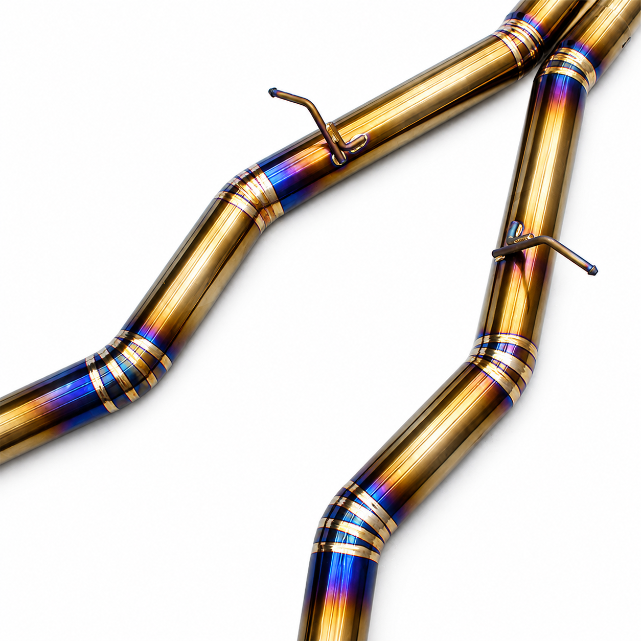 Valved Titanium Catback Exhaust System Downpipe for BMW M5 F90 4.4T by Stratec Systems