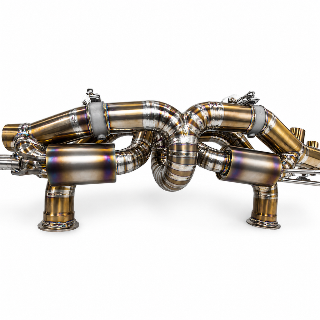 True F1 Exhaust System for Lamborghini Huracan LP580 LP610 5.2L 2014-24 by Stratec Systems