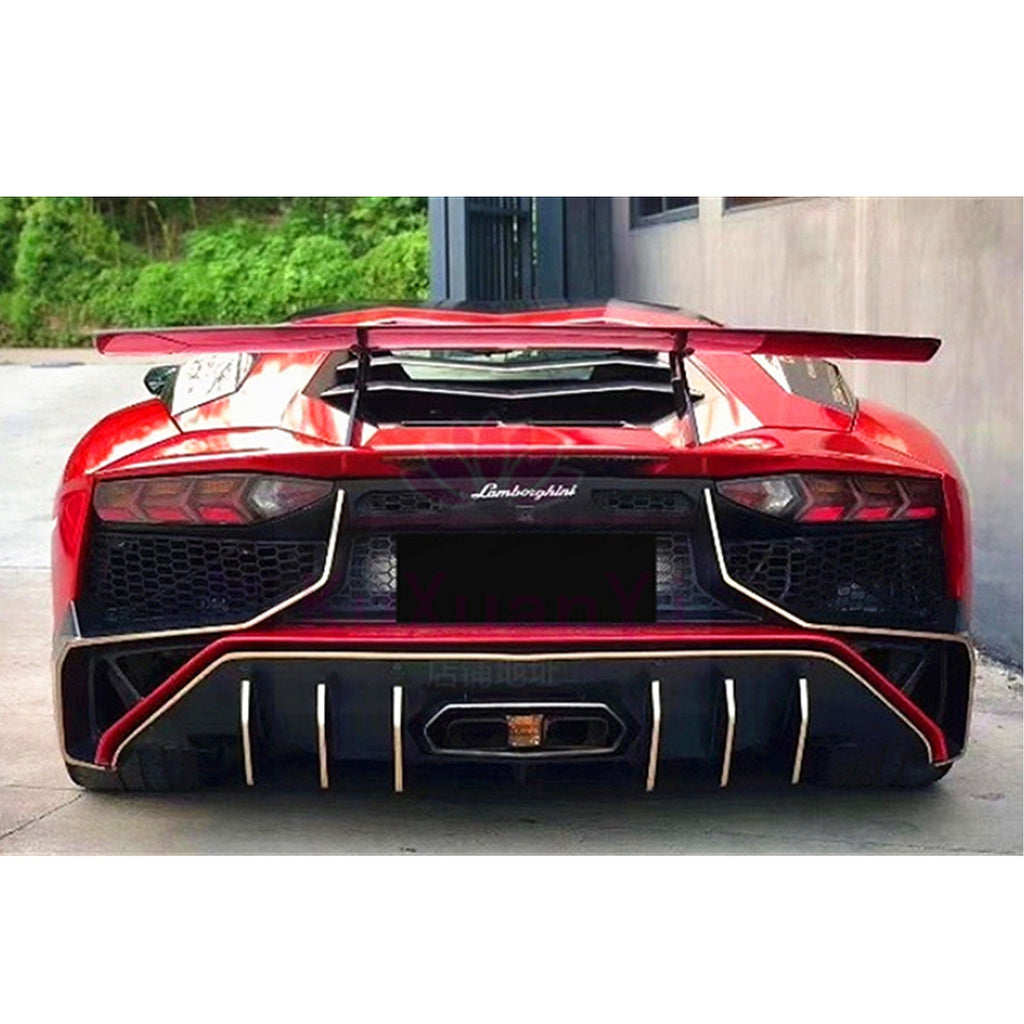 SV Style Partial Dry Carbon Fiber Body Kit for Lamborghini Aventador LP700 LP720 - Bull Boost Performance