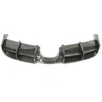 GT4 RS Style Carbon Fiber Rear Diffuser for Porsche Cayman 981 - Bull Boost Performance