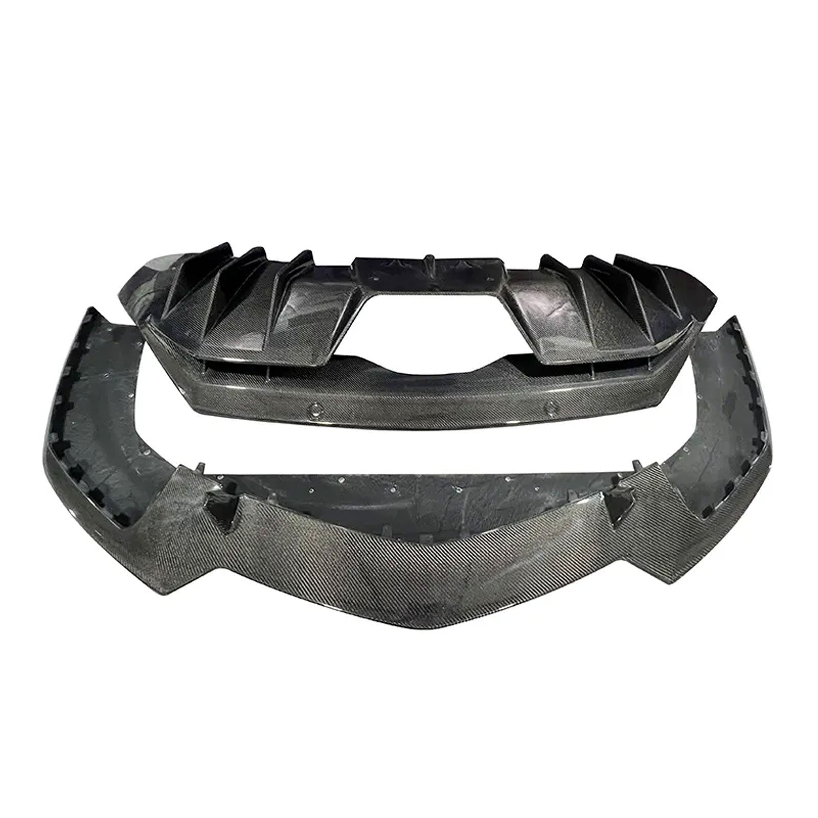 Carbon Fiber Front Lip Rear Diffuser Kit for Lamborghini Aventador LP740 - Bull Boost Performance