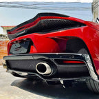Aggressive Dry Carbon Fiber Rear Diffuser for McLaren GT - Bull Boost Performance