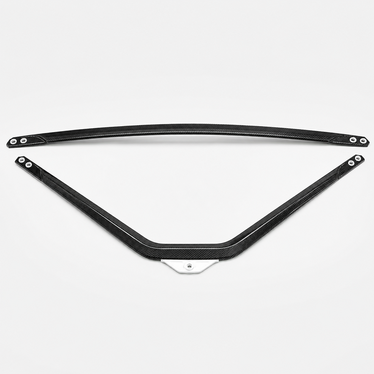 Carbon Fiber Front K Strut Brace for BMW G87 M2 G80 M3 G82 G83 M4 by Stratec Systems