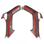 Carbon Fiber Interior Door Grab Handle Cover Trim for Lamborghini Huracan 14-21 - Bull Boost Performance