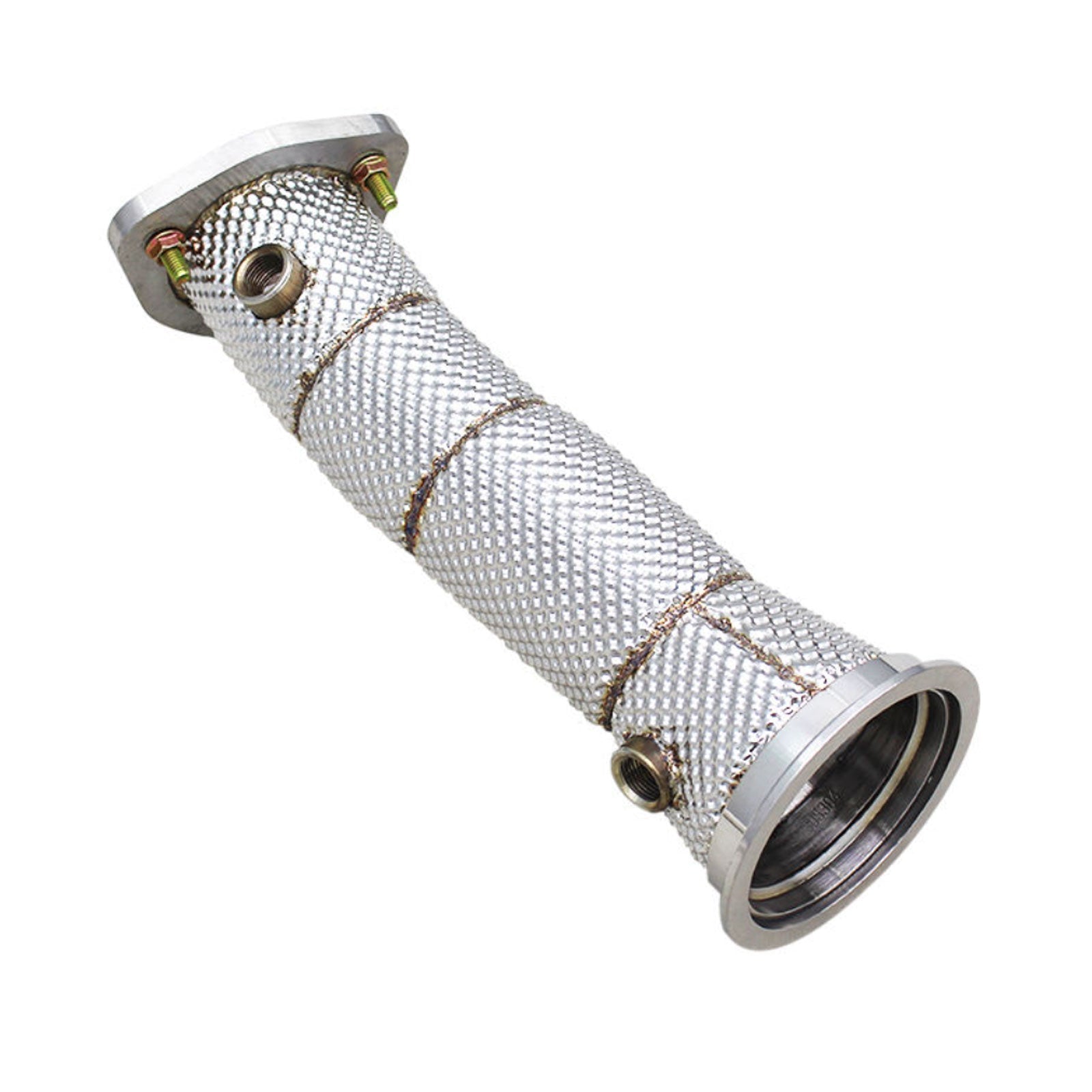 Straight Free Flow Stainless Steel Down Pipe for Porsche Macan Turbo 2.0 21-24 - Bull Boost Performance