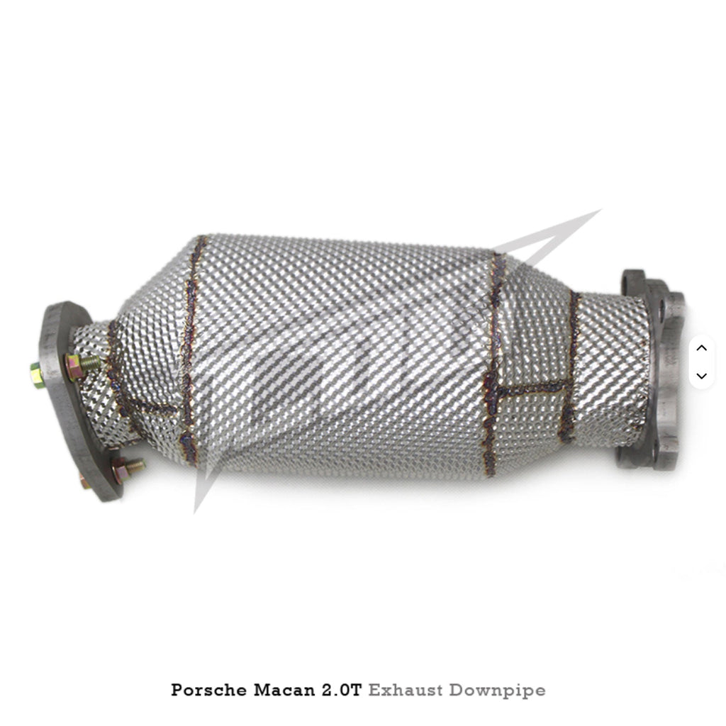 Stainless Exhaust Catted Downpipe for Porsche Macan 2.0T - Bull Boost Performance