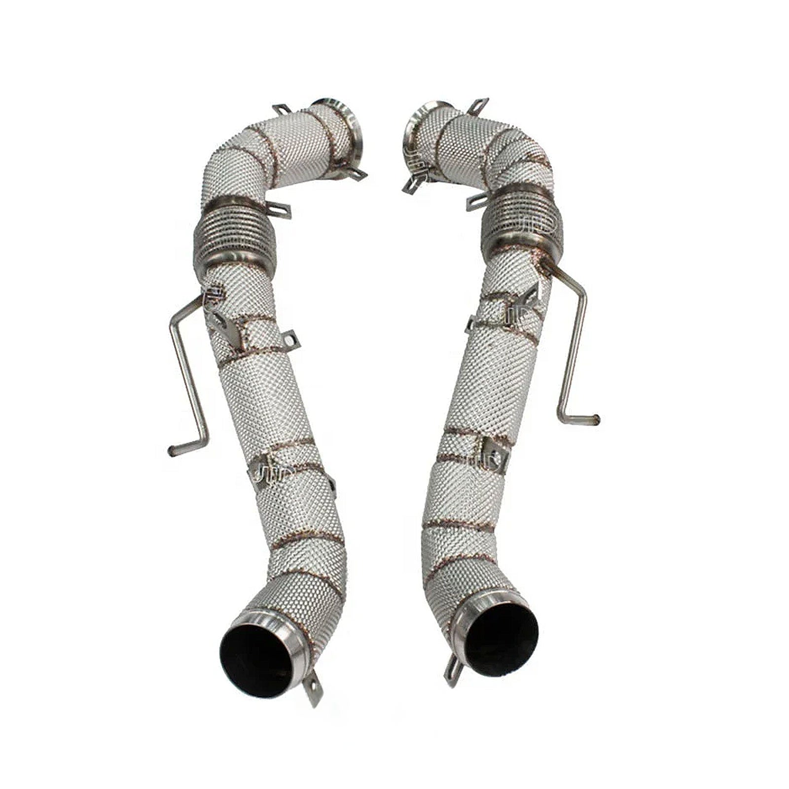 304 Stainless Performance Race Down Pipes for McLaren 570S 570GT - Bull Boost Performance
