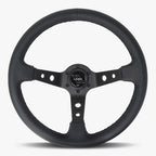 The Daytona | Black Leather | Black Spoke | Black Stitch