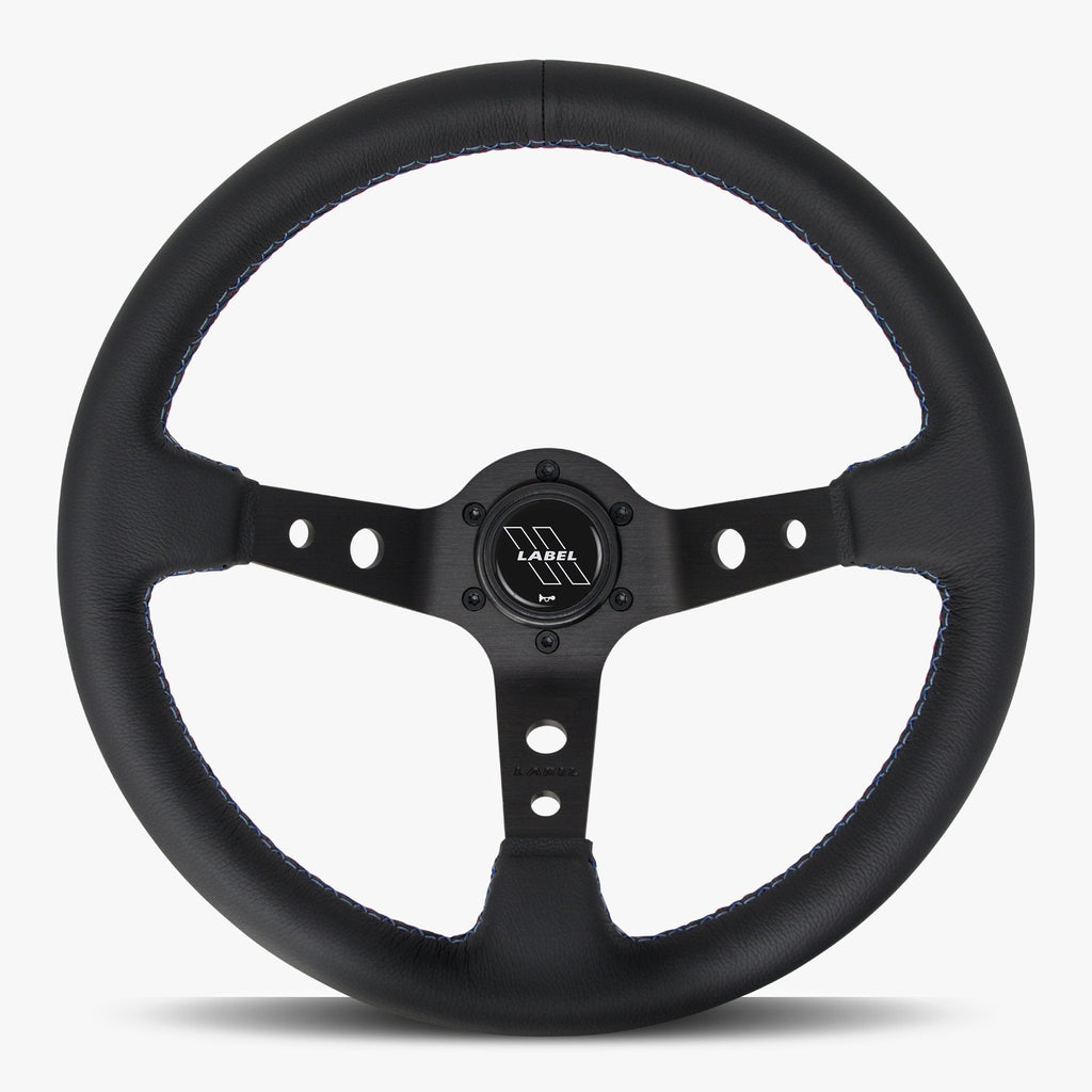 The Daytona | Black Leather | Black Spoke | Bavarian Stitch