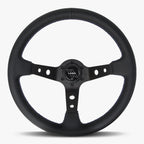 The Daytona | Black Leather | Black Spoke | Bavarian Stitch
