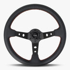 The Daytona | Black Leather | Black Spoke | Euro Stitch